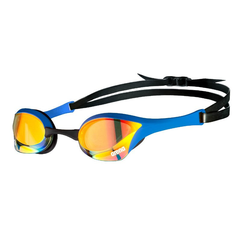 Arena - Cobra Ultra Swipe Light Mirror Goggle - Yellow Copper Blue