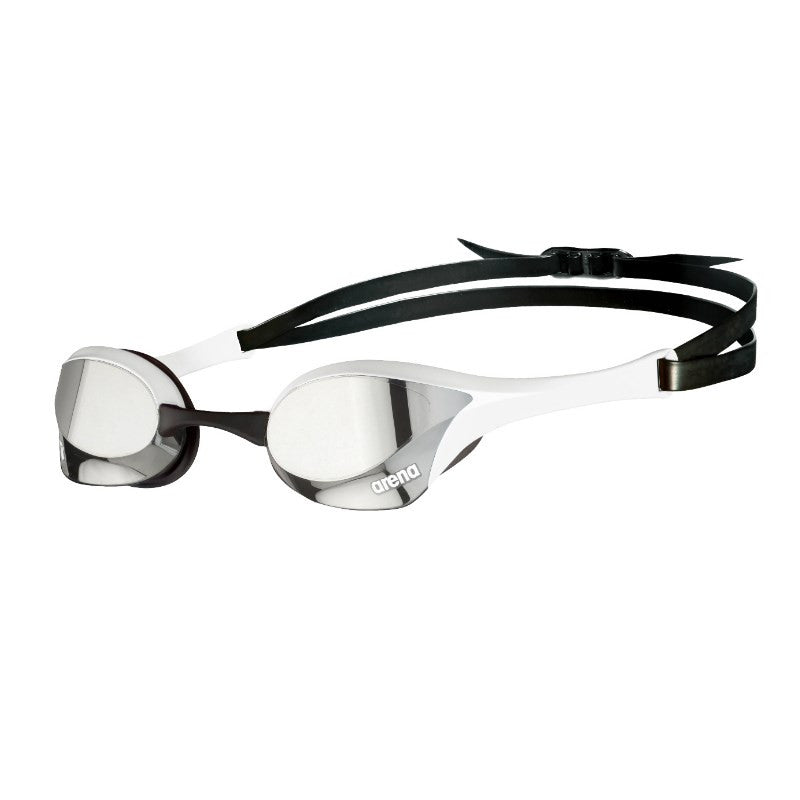 Arena - Cobra Ultra Swipe Dark Mirror Goggle - Silver White