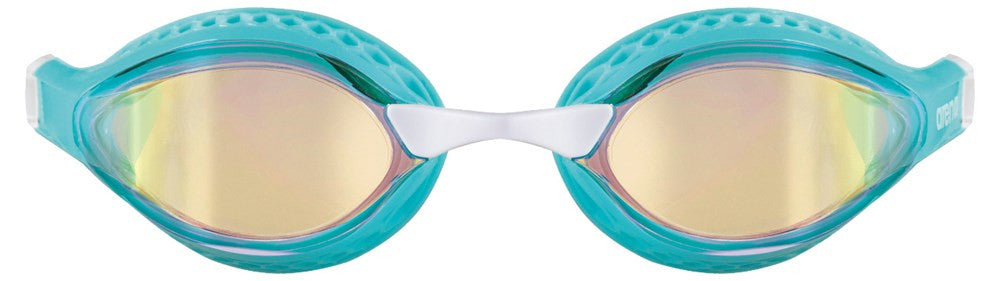 Arena - Air Speed Mirror Goggle - Yellow Copper Turquoise Multi