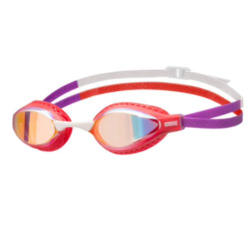 Arena - Air Speed Mirror Goggle - Yellow Copper Bright Coral