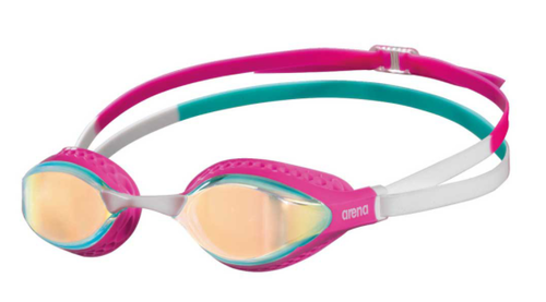 Arena - Air Speed Mirror Goggle - Yellow Copper Pink