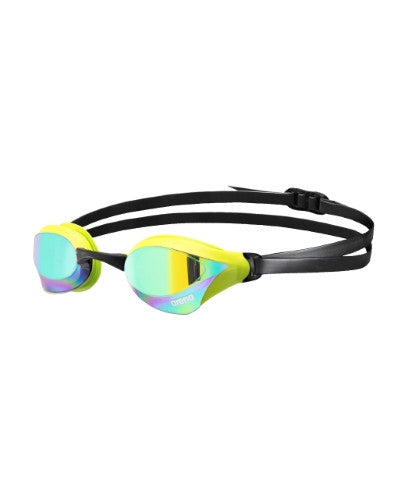 Arena - Cobra Core Swipe Mirror Goggle - Emerald-Cyber Lime