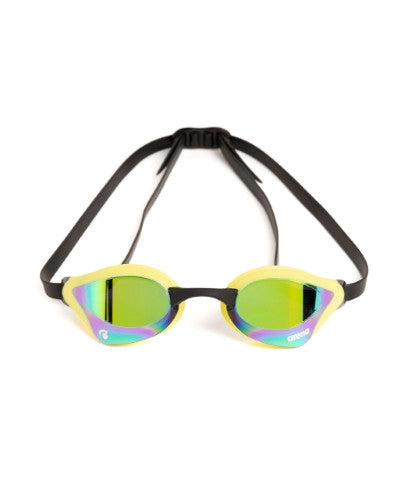 Arena - Cobra Core Swipe Mirror Goggle - Emerald-Cyber Lime