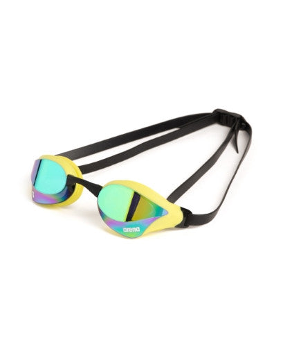 Arena - Cobra Core Swipe Mirror Goggle - Emerald-Cyber Lime