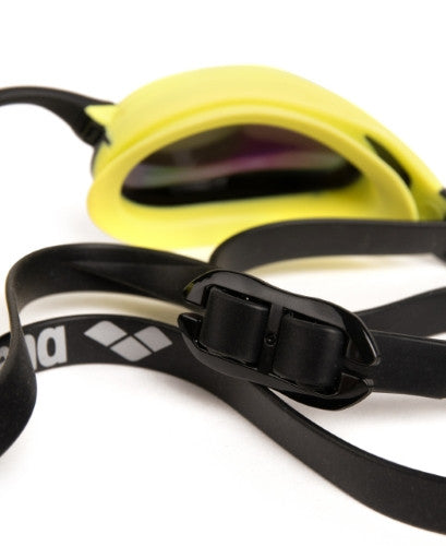 Arena - Cobra Core Swipe Mirror Goggle - Emerald-Cyber Lime