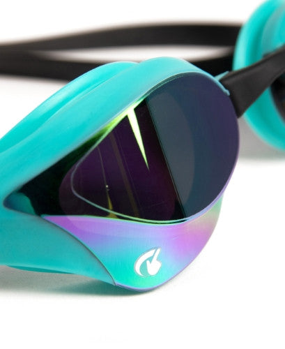 Arena - Cobra Core Swipe Mirror Goggle - Emerald-Peacock