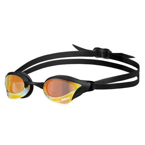 Arena - Cobra Core Swipe Mirror Goggle - Yellow Copper Black