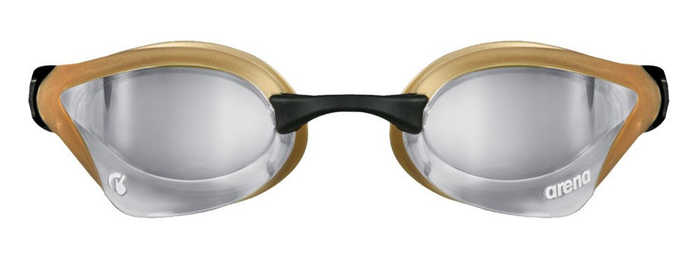 Arena - Cobra Core Swipe Mirror Goggle - Silver Gold