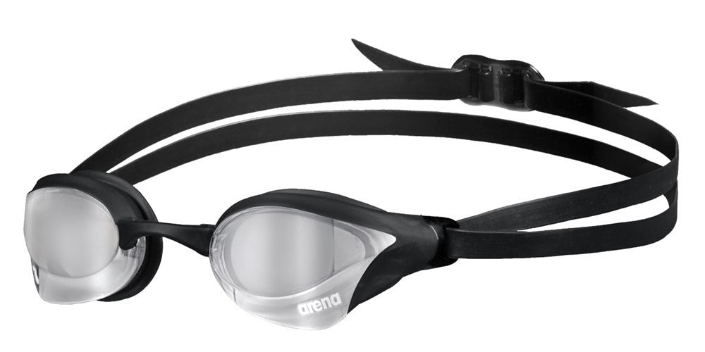 Arena - Cobra Core Swipe Mirror Goggle - Silver Black