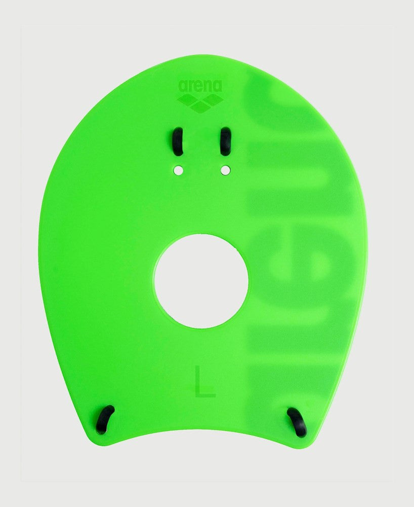 Arena - Elite 2 Hand Paddles - Green-Black