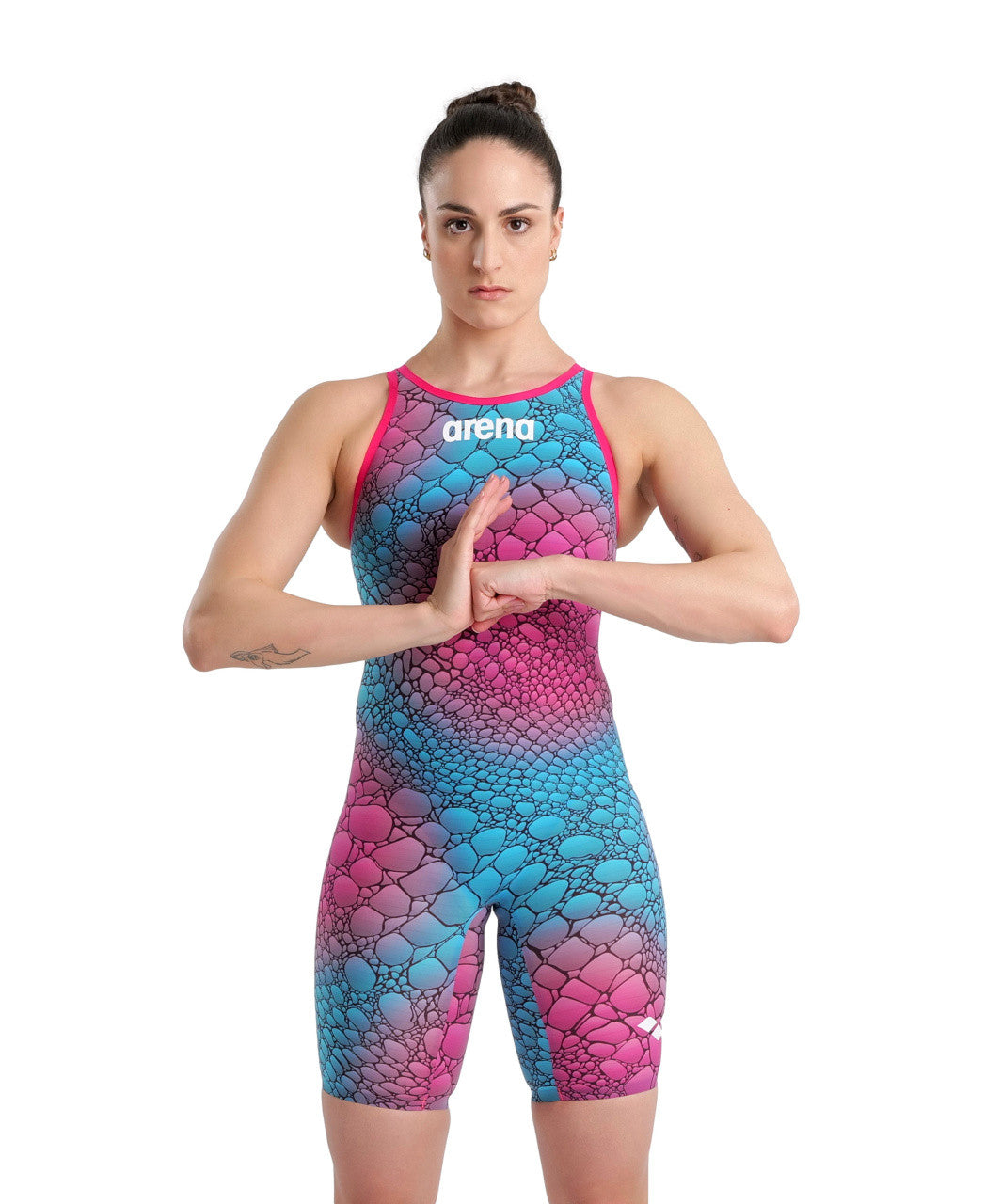 Arena - Womens - Powerskin Carbon Air2 Open Back Kneeskin - Limited Edition Gator