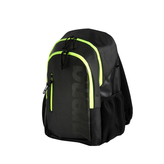 Arena - Spiky III Backpack 30 - Dark Smoke-Neon Yellow