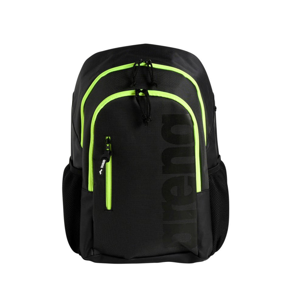 Arena - Spiky III Backpack 30 - Dark Smoke-Neon Yellow