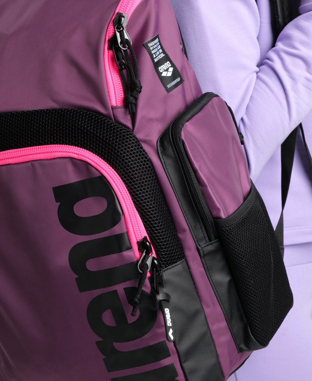 Arena - Spiky III Backpack 35 - Plum Neon Pink