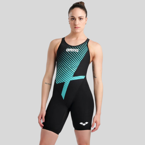 Arena - Womens - Powerskin Carbon Glide Full Body Short Leg Open Back - Diamond LE