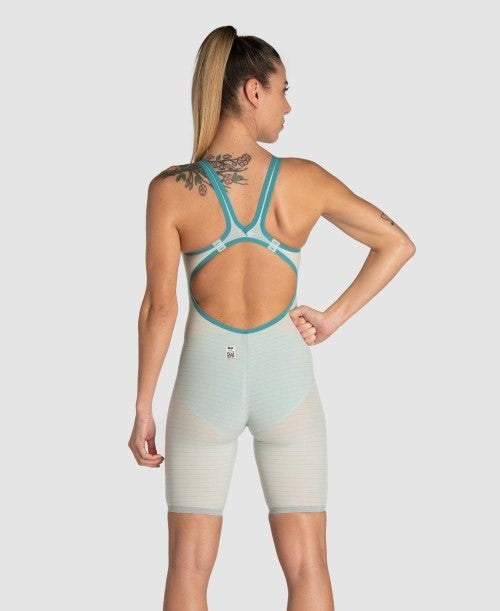 Arena - Womens - Powerskin Carbon Air2 Open Back Kneeskin - Limited Edition Soothing Sea