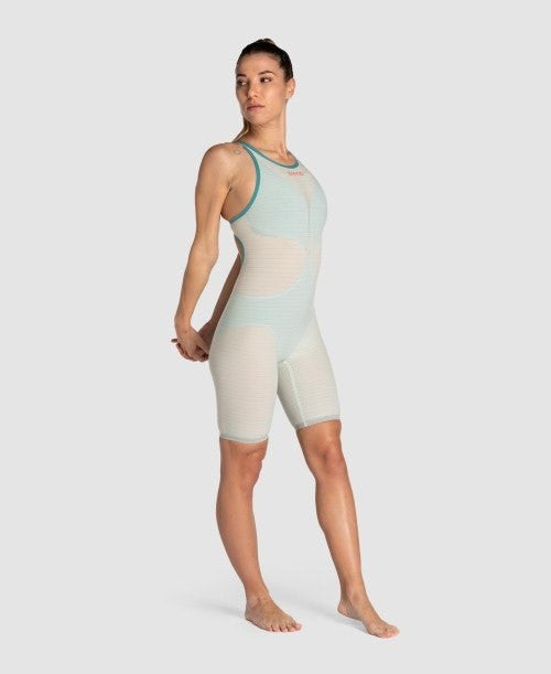 Arena - Womens - Powerskin Carbon Air2 Open Back Kneeskin - Limited Edition Soothing Sea