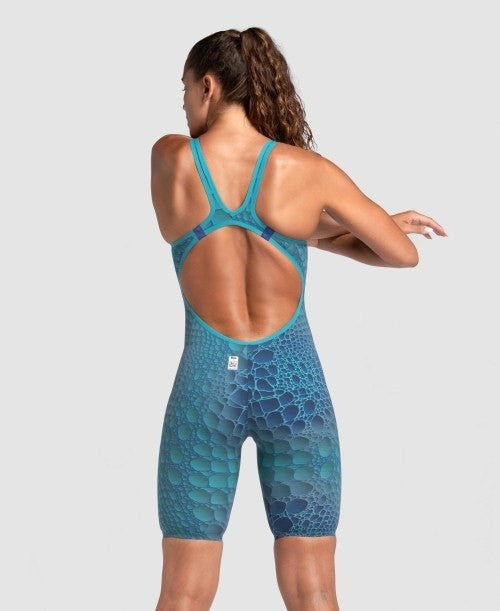 Arena - Womens - Powerskin Carbon Air2 Open Back Kneeskin - Limited Edition Abyss Caimano