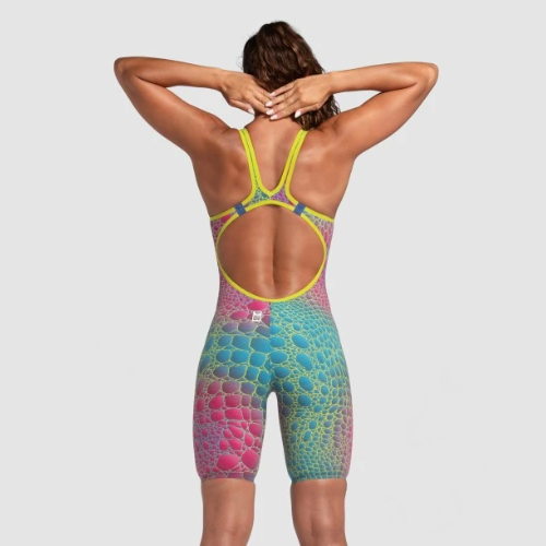 Arena - Womens - Powerskin Carbon Air2 Open Back Kneeskin - Limited Edition Aurora Caimano