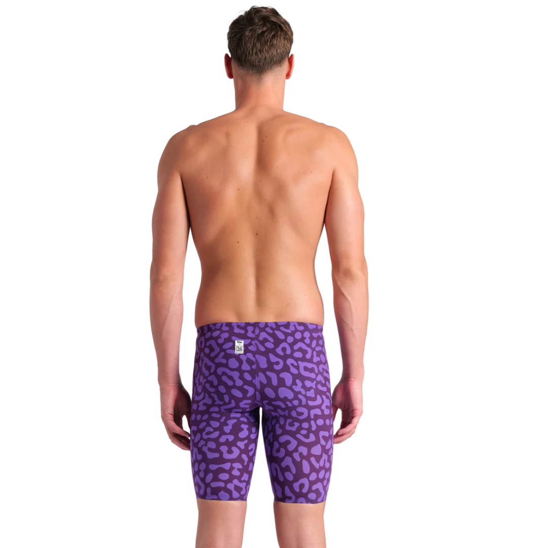 Arena - Mens - Powerskin Carbon Air2 Jammer - Limited Edition Leopard Skin Violet