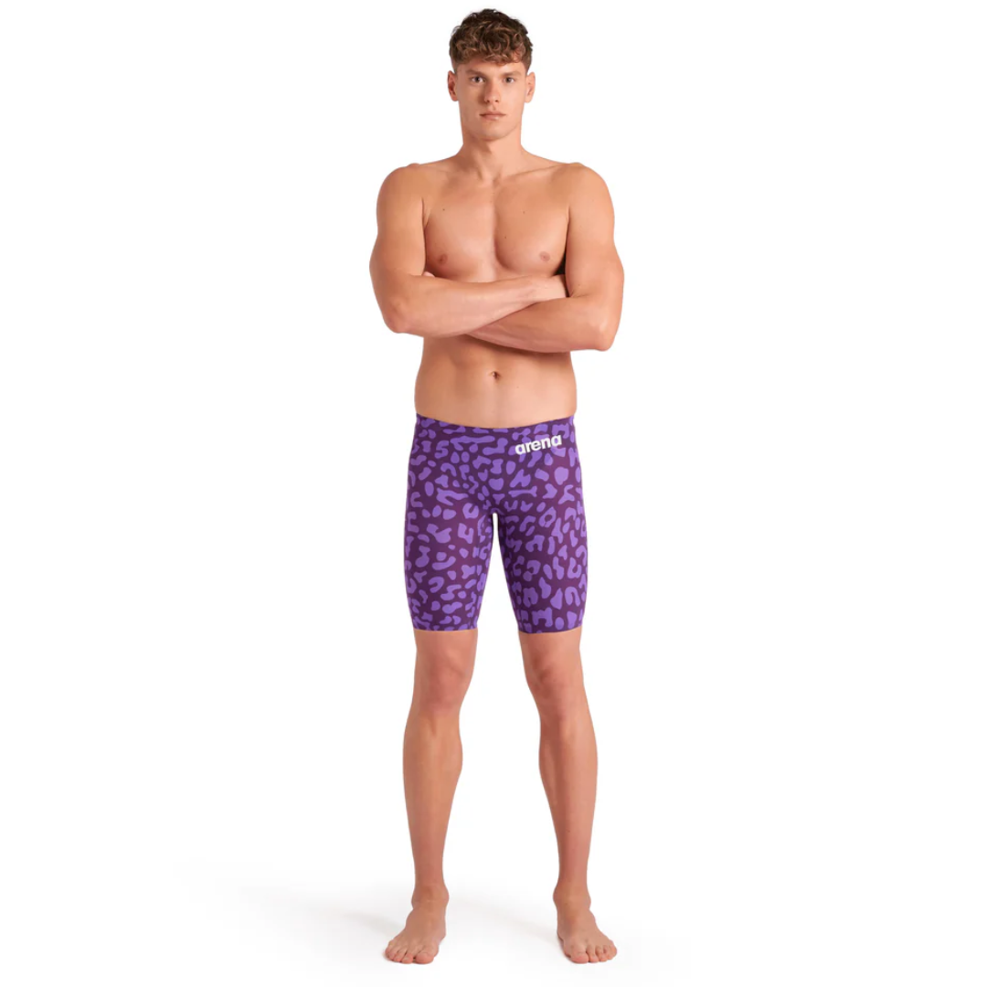 Arena - Mens - Powerskin Carbon Air2 Jammer - Limited Edition Leopard Skin Violet