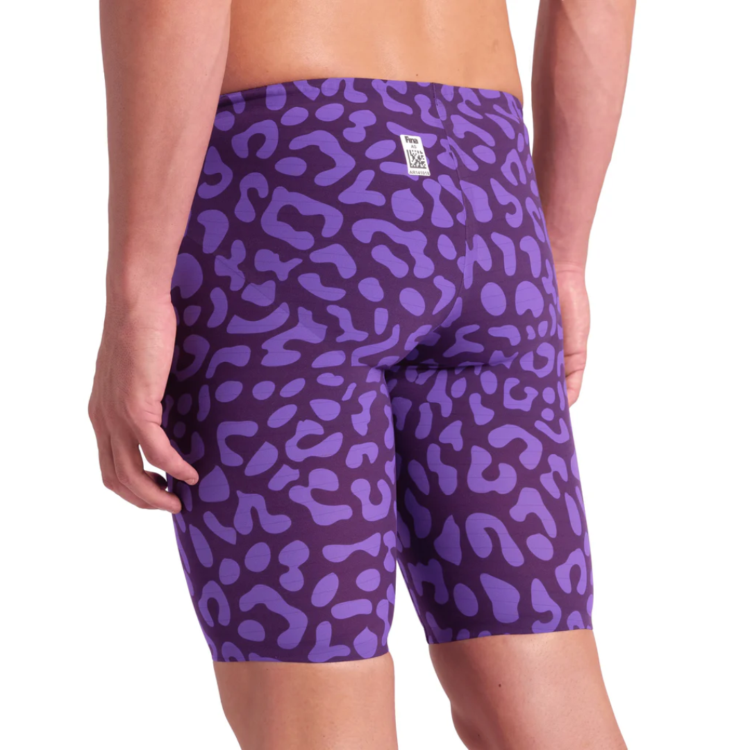 Arena - Mens - Powerskin Carbon Air2 Jammer - Limited Edition Leopard Skin Violet