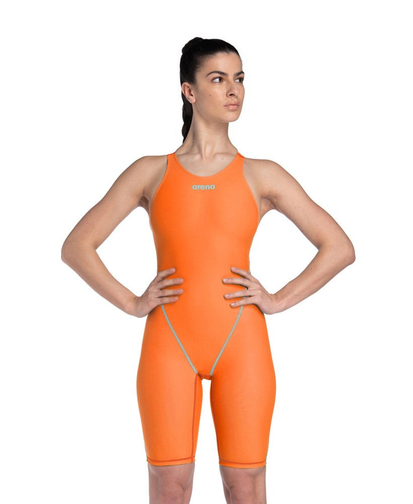 Arena - Womens - Powerskin ST NEXT Limited Edition Full Body Open Back - Orange Teal