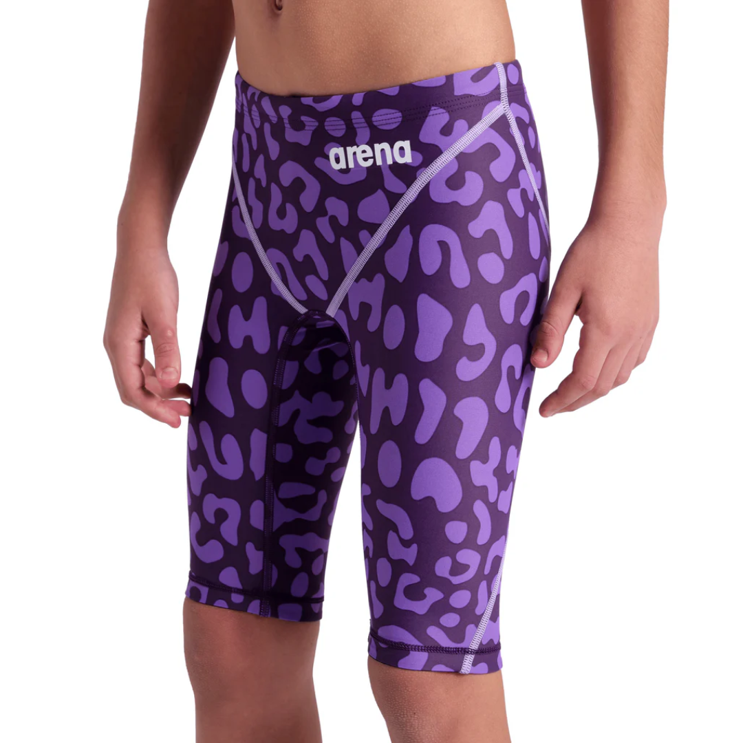 Arena - Boys - Powerskin ST NEXT Limited Edition Jammer - Leopard Skin Violet