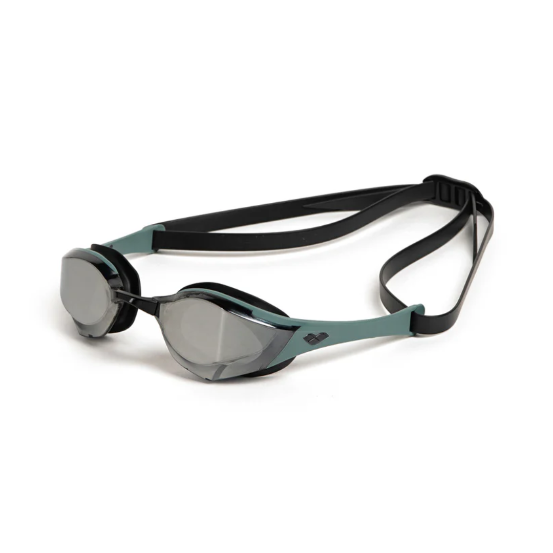 Arena - Cobra Edge Swipe Racing Goggles - Silver/Sage/Black