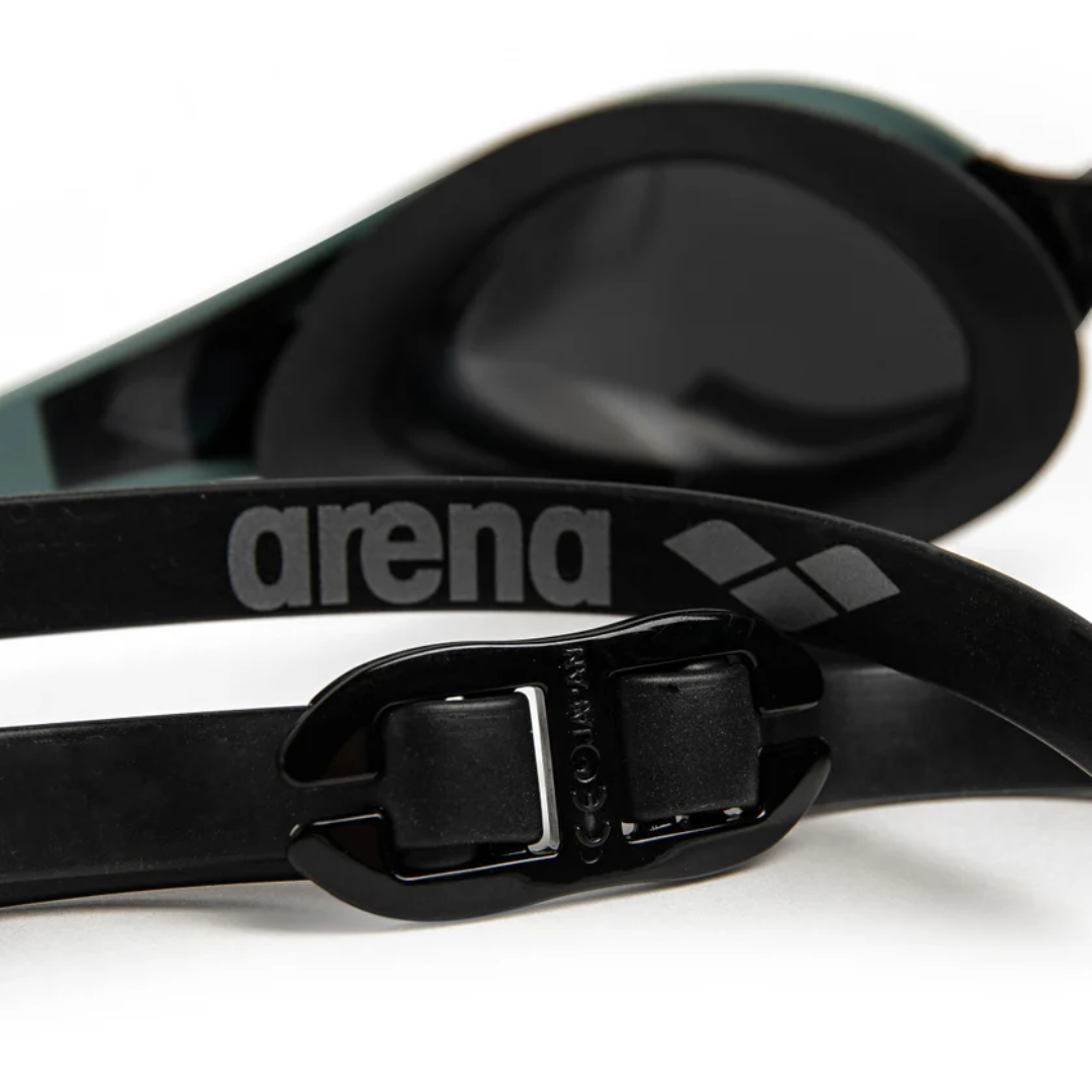 Arena - Cobra Edge Swipe Racing Goggles - Silver/Sage/Black