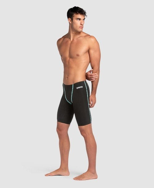 Arena - Mens - Powerskin Primo Jammer - Black Teal