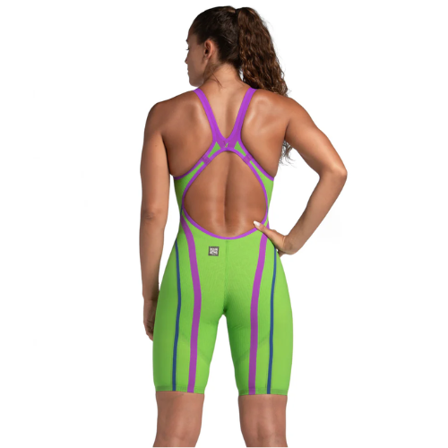 Arena - Womens - Powerskin Primo Open Back - Emerald Boa