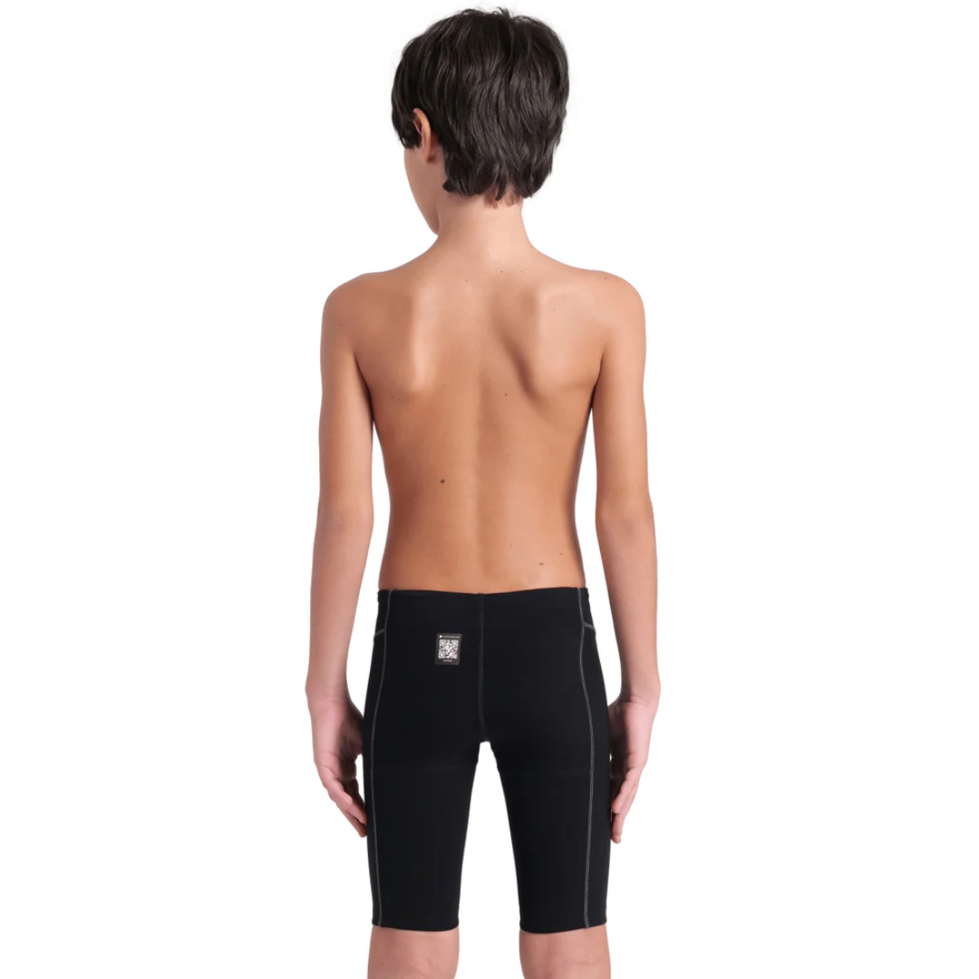 Arena - Boys - Powerskin Impulso Racing Jammer - Black Teal