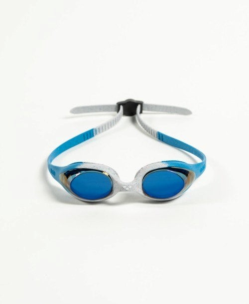 Arena - Spider Junior Mirror Goggle - Blue Grey Blue