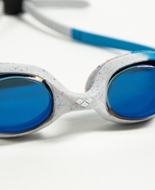 Arena - Spider Junior Mirror Goggle - Blue Grey Blue