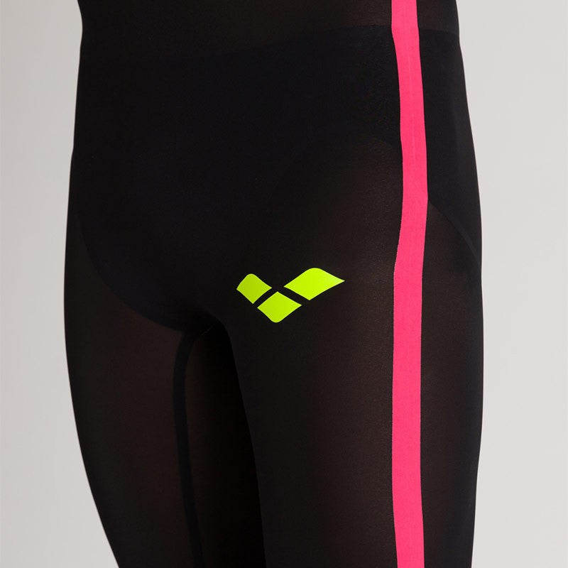 Arena - Mens - Powerskin R-EVO+ Open Water Closed Back - Black Fluro