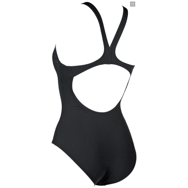 Arena - Girls - Solid Swim Pro - Junior One Piece - Black/White