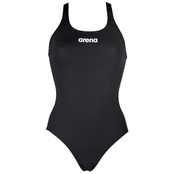 Arena - Girls - Solid Swim Pro - Junior One Piece - Black/White