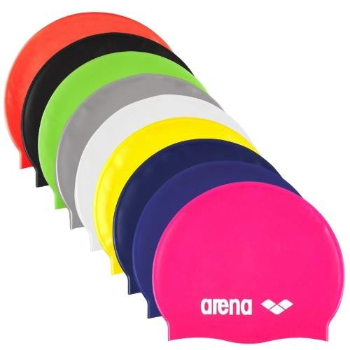 Arena - Classic Silicone Swim Caps - Assorted Colours