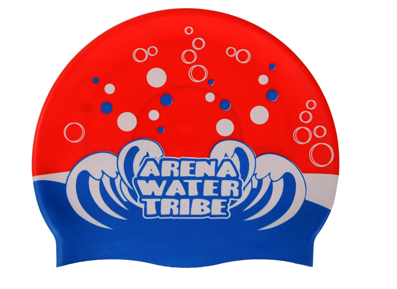 Arena - Water Tribe Swim Cap - Junior - Assorted Designs & Colours