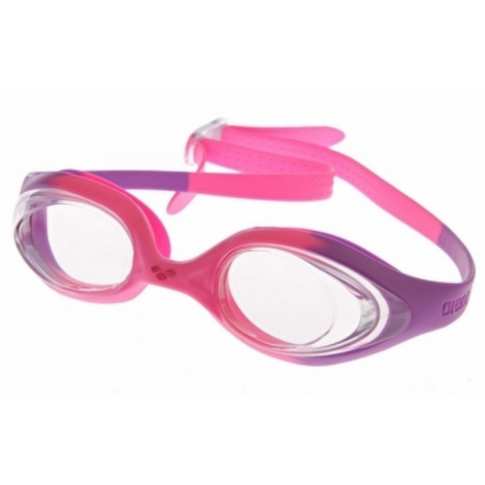 Arena - Spider Junior Goggle - Violet/Clear/Pink