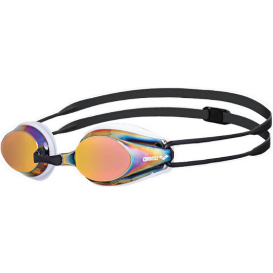 Arena - Tracks Mirror Goggle - White Red Black