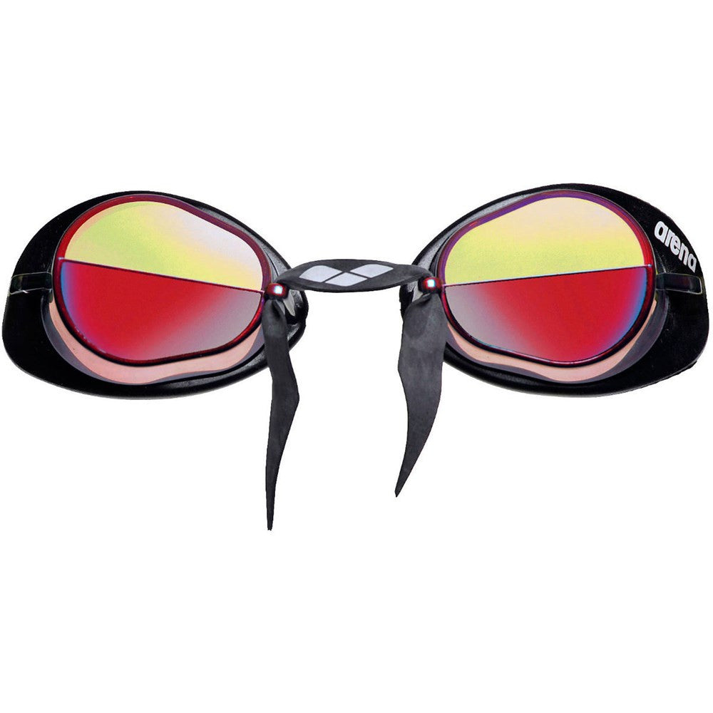 Arena - Swedix Mirror Split Lens Racing Goggle - Red Yellow Black