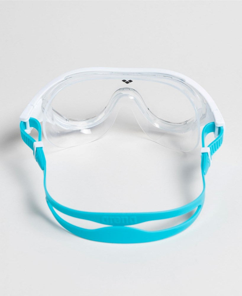 Arena - The One Mask - Junior - Clear/White/Light Blue