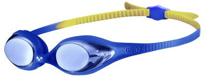 Arena - Spider Junior Mirror Goggle - Blue/Blue/Yellow