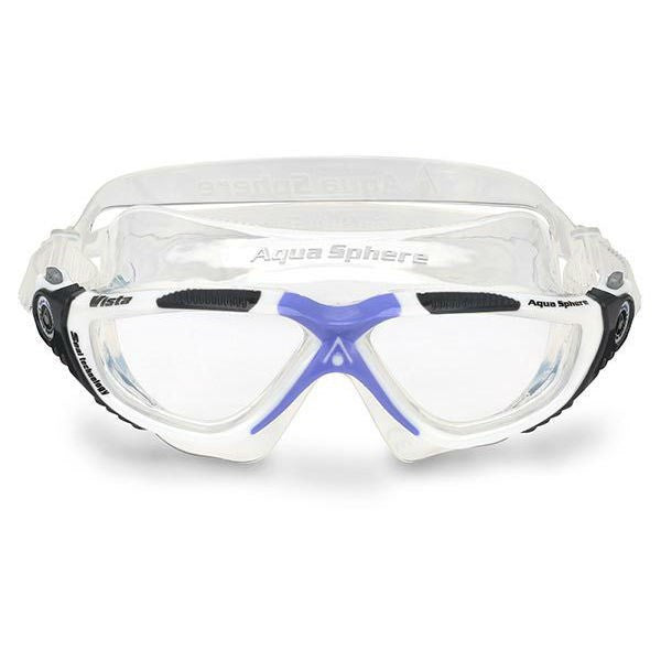 Aqua Sphere - Vista Womens Mask - White Lavender Frame Clear Lens