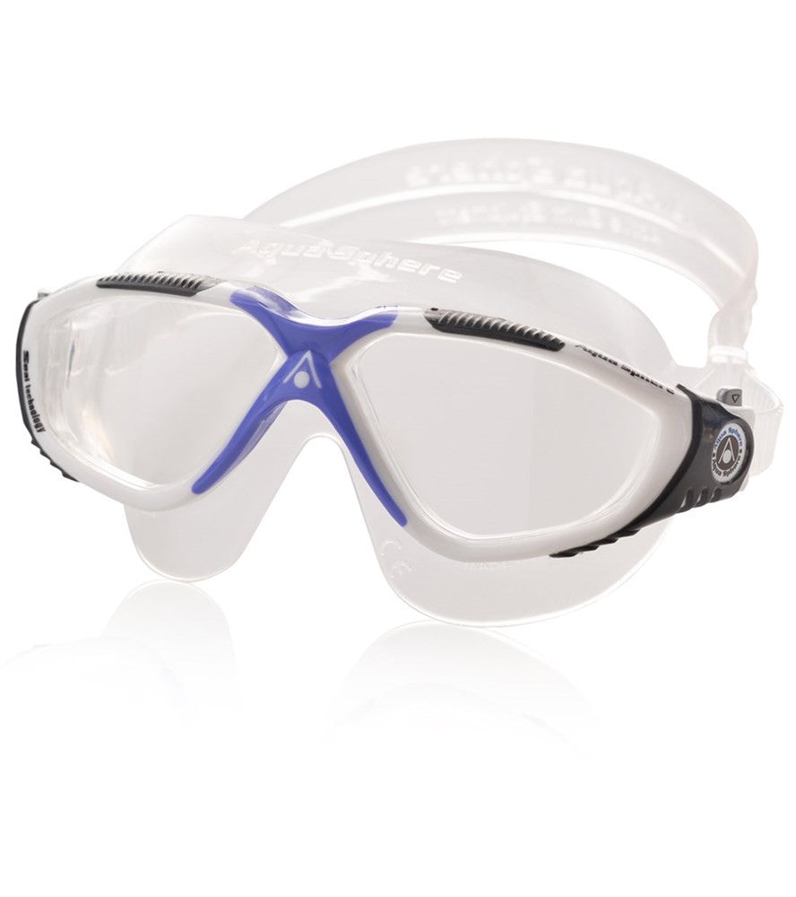 Aqua Sphere - Vista Womens Mask - White Lavender Frame Clear Lens