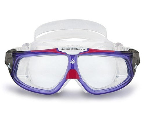 Aqua Sphere - Seal 2.0 Mask - Violet/Pink Frame Clear Lens - Ladies Fit