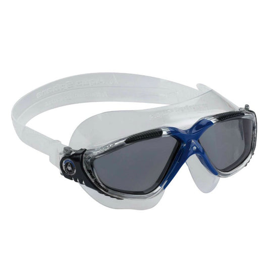 Aqua Sphere - Vista Mask - Grey Blue Frame Smoke Lens