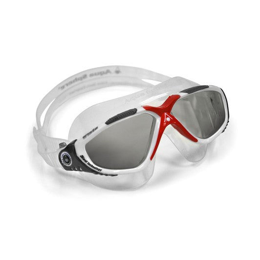 Aqua Sphere - Vista Mask - White Grey Red Frame Smoke Lens